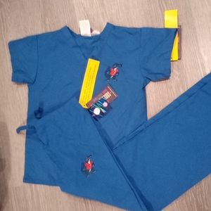 Florida Gators Scrub Set Pajamas Pair NWT